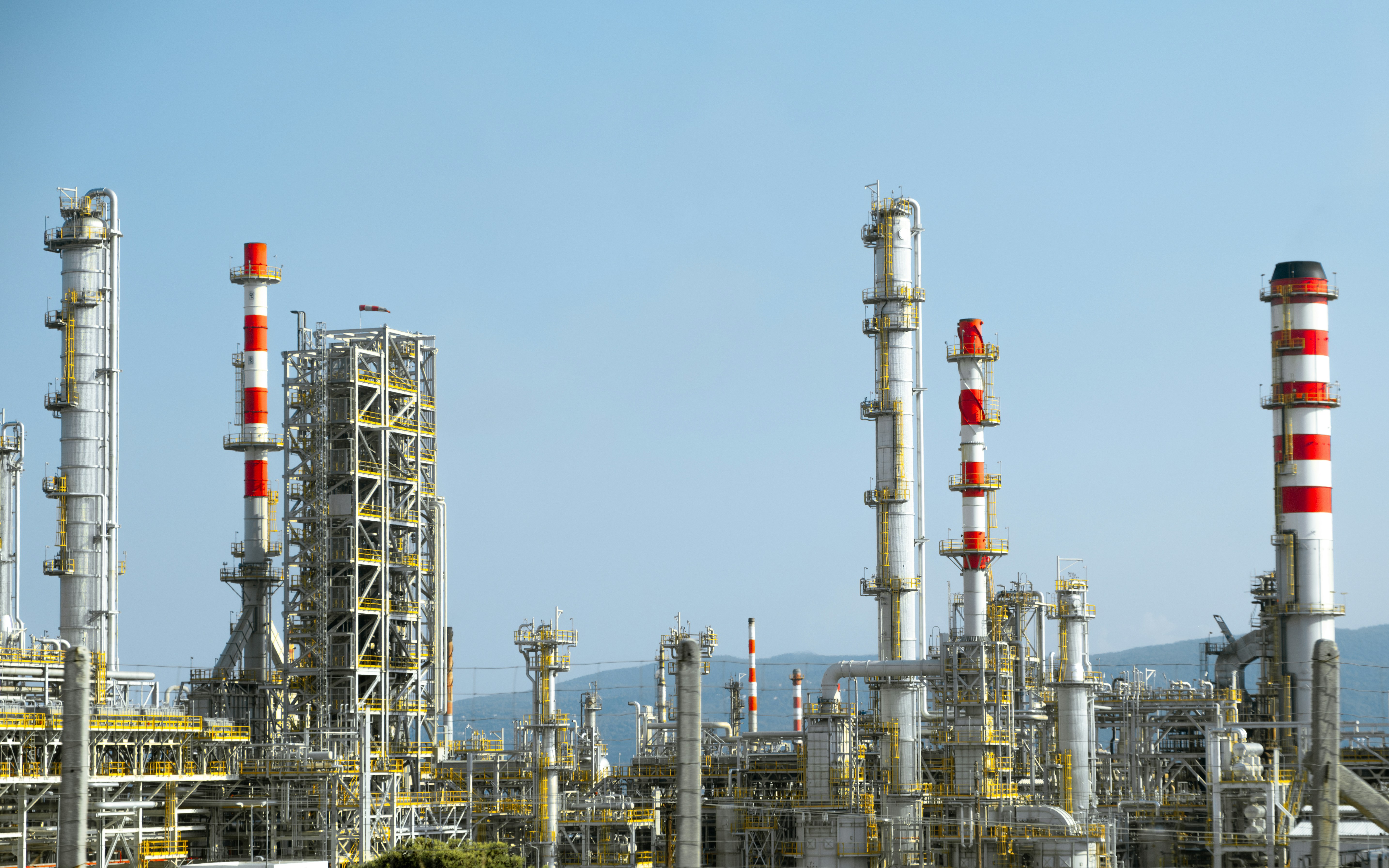 Industrial refining infrastructure